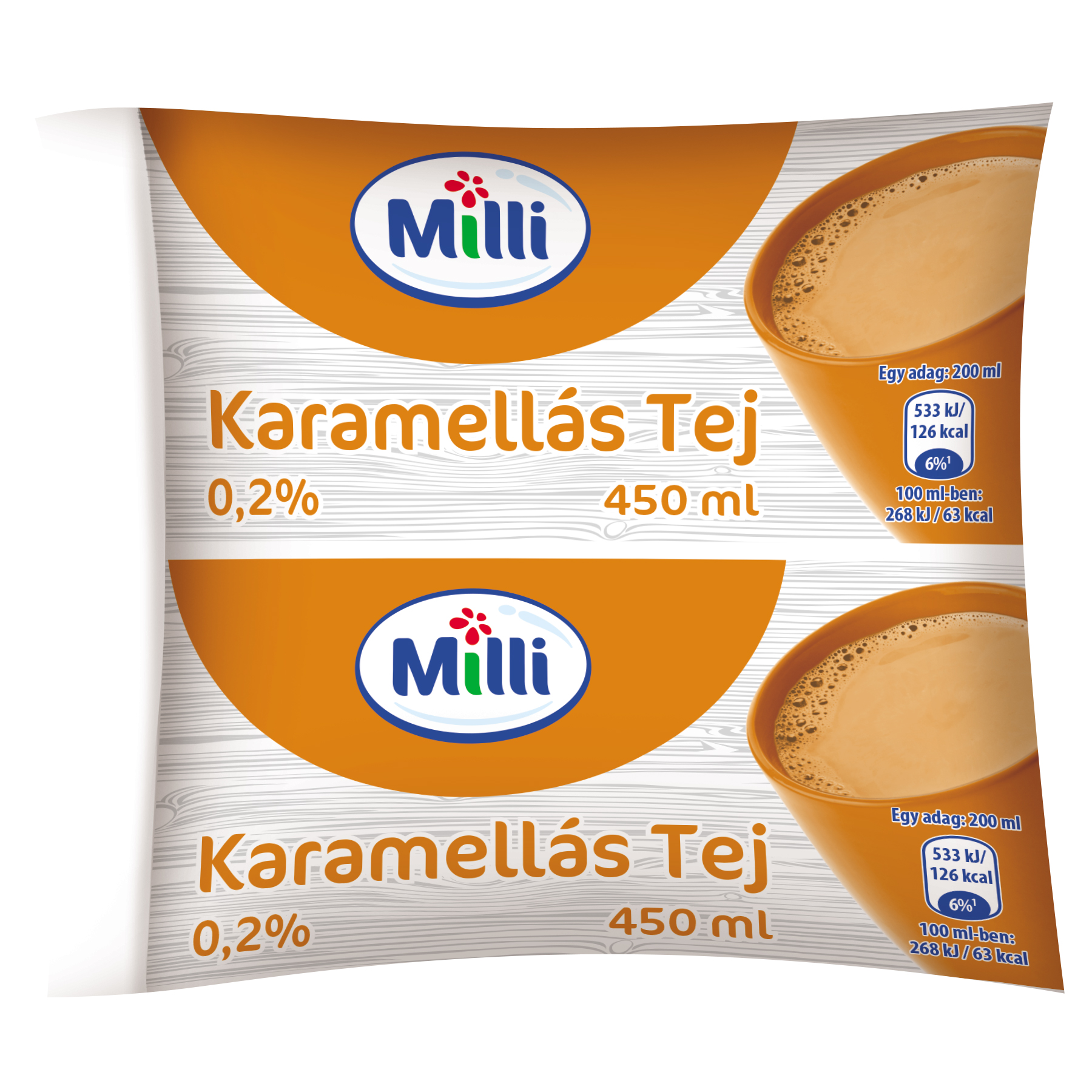 Milli Karamellás tej 450ml